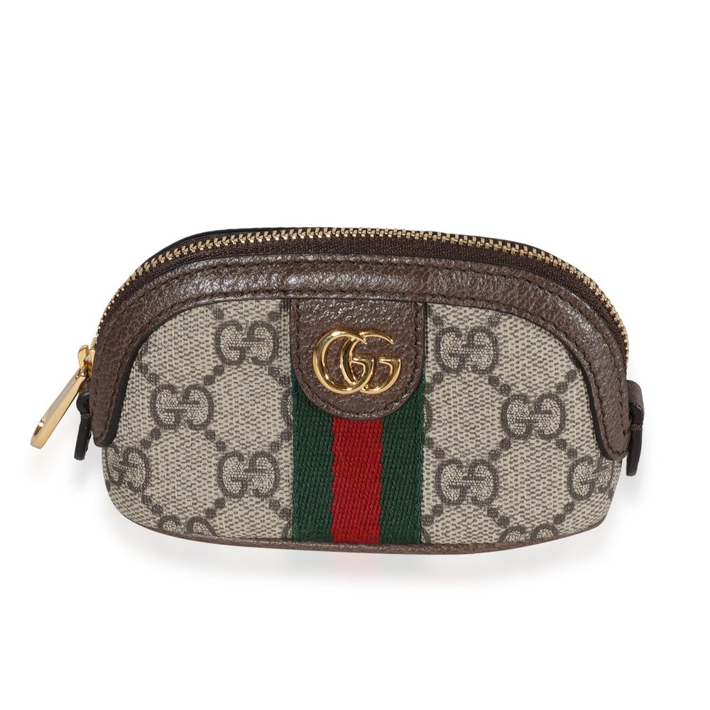 Gucci GG Supreme Web Ophidia Key Pouch